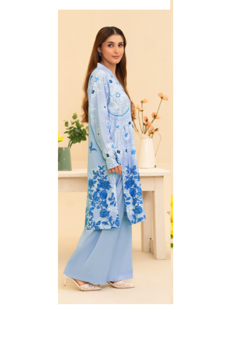 Widder Intermix Cotton Print Suit