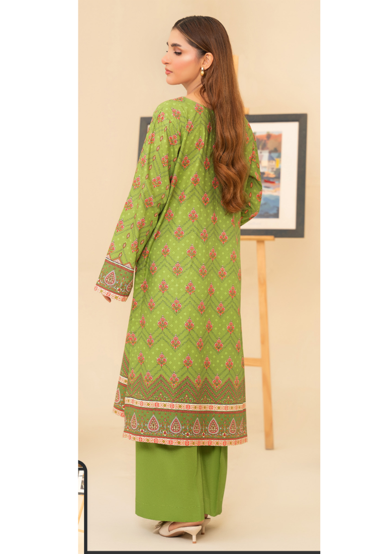 Widder Intermix Cotton Print Suit