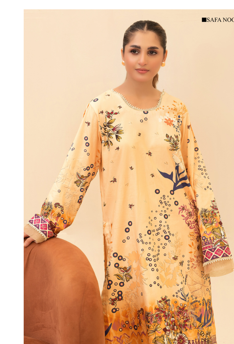 Widder Intermix Cotton Print Suit