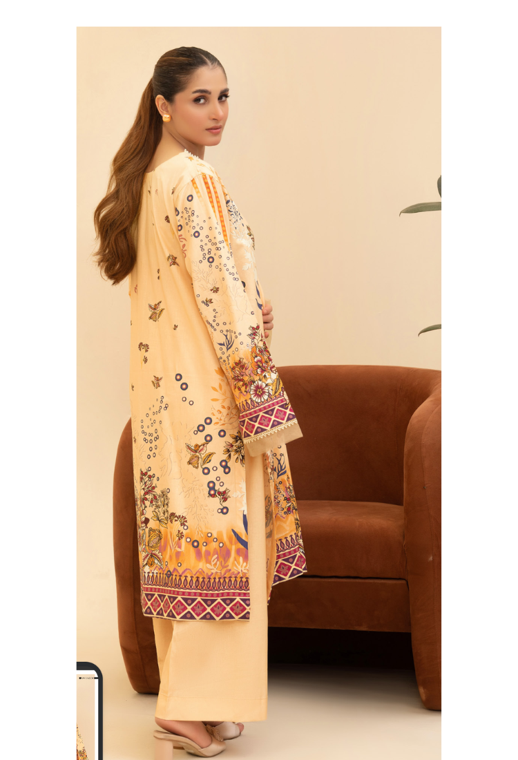 Widder Intermix Cotton Print Suit