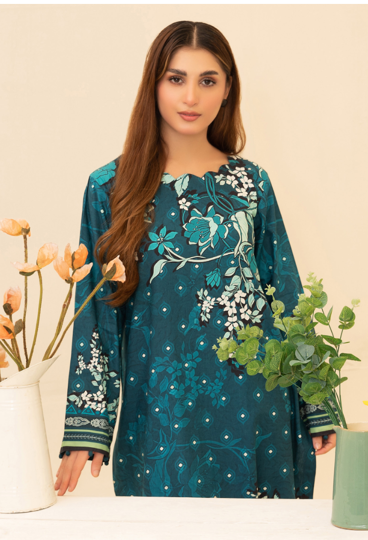 Widder Intermix Cotton Print Suit