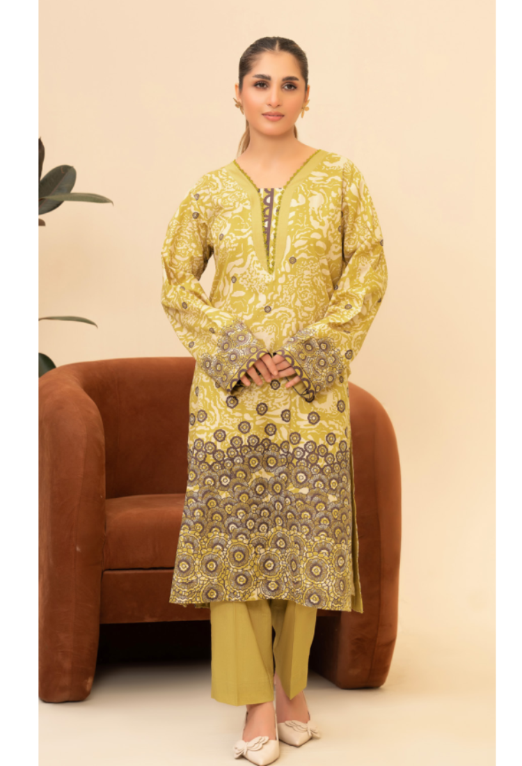 Widder Intermix Cotton Print Suit