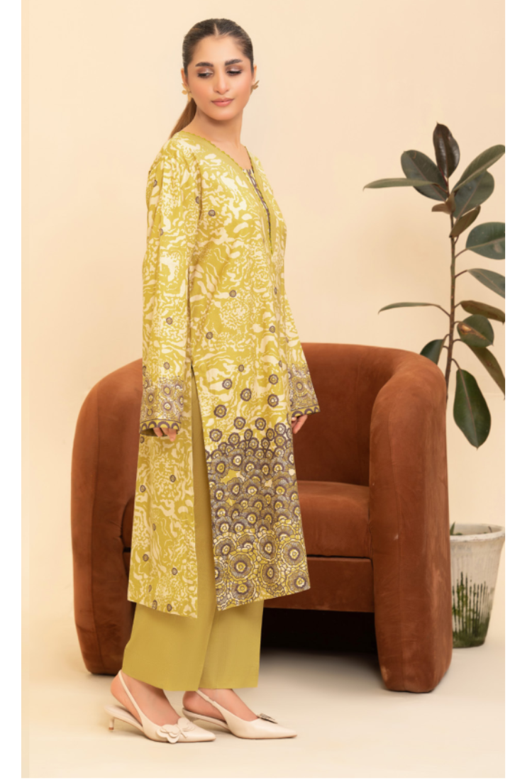 Widder Intermix Cotton Print Suit