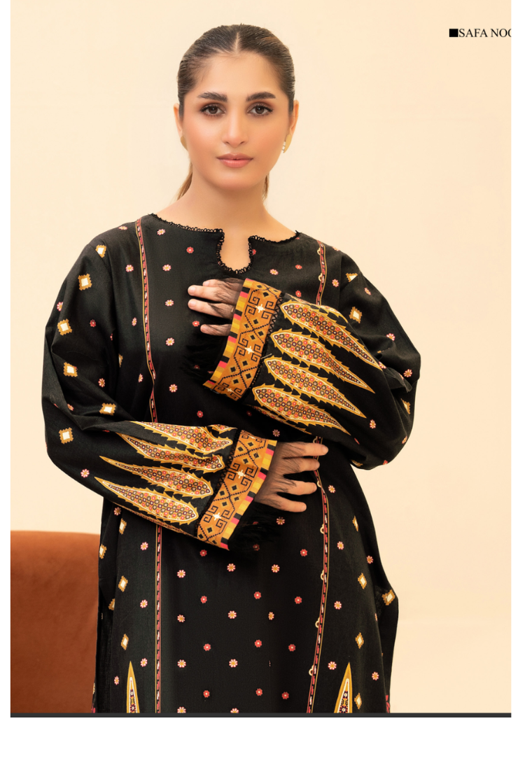 Widder Intermix Cotton Print Suit