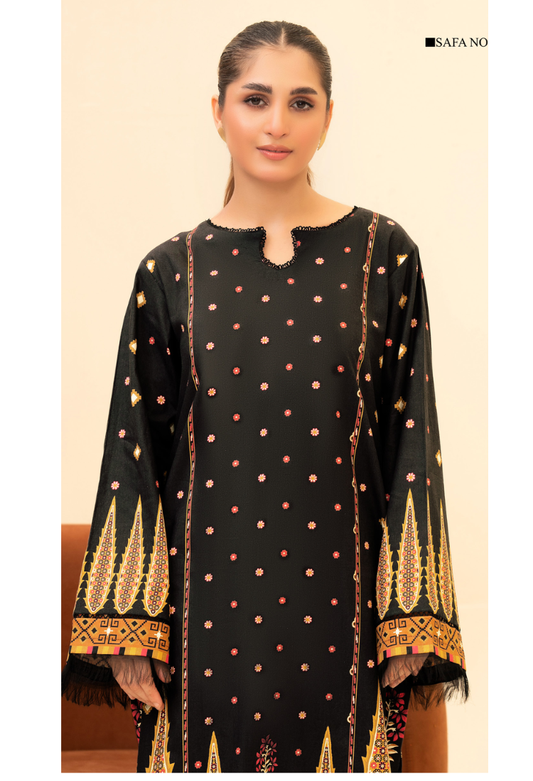 Widder Intermix Cotton Print Suit