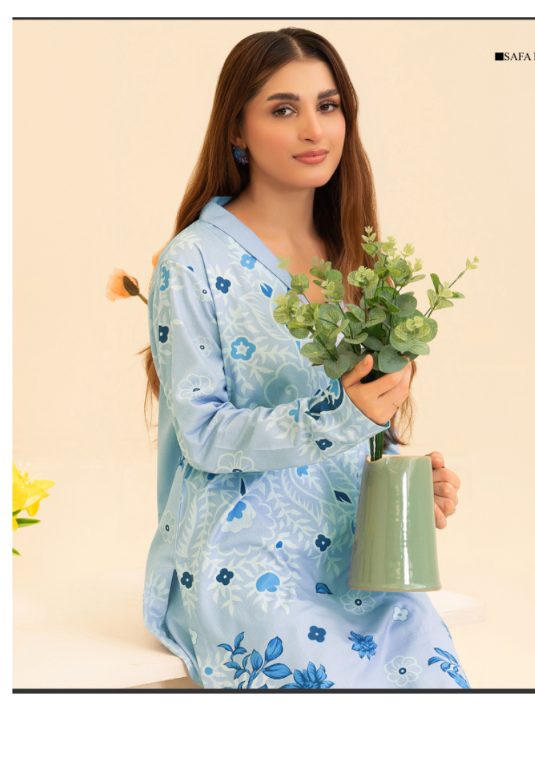 Widder Intermix Cotton Print Suit