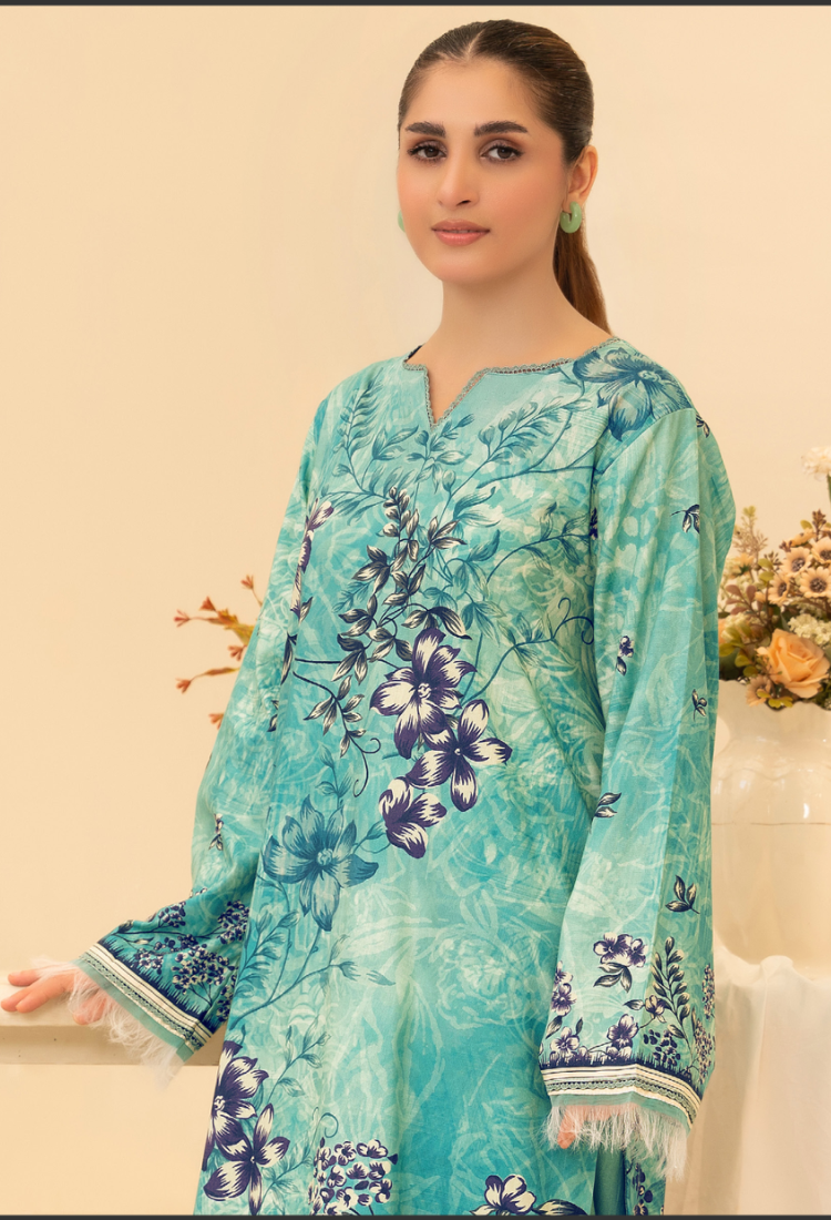 Widder Intermix Cotton Print Suit